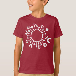 Camiseta Microorganismo - Blanco