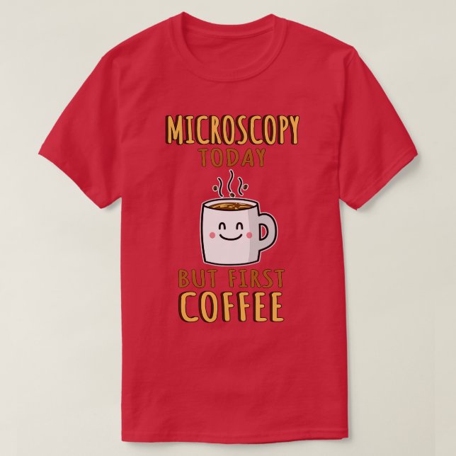 Camiseta Microscopía de corte (Diseño del anverso)