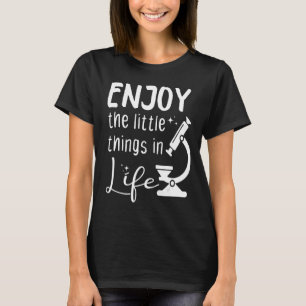 Camiseta Microscopio Biología Bióloga Laboratorio de cienci
