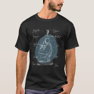 Camiseta Microscopio Divertido Anatomía Friki Laboratorio d