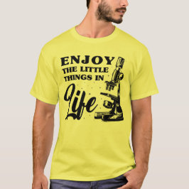 Camiseta Microscopio Divertido, Biólogos Microbiologos Frik