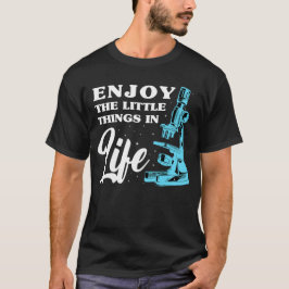 Camiseta Microscopio Divertido, Biólogos Microbiologos Frik