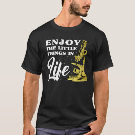 Camiseta Microscopio Divertido, Microbiologos Biología Frik