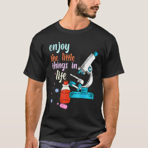 Camiseta Microscopio Microbiólogos Biología Friki Ciencia L