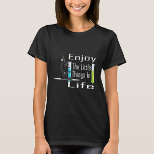 Camiseta Microscopio, Microbiólogos BIOLOGÍA FRIKI DE CIENC