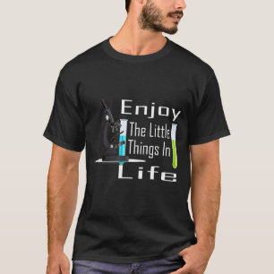 Camiseta Microscopio, microbiólogos BIOLOGÍA NERD SCIENCE L