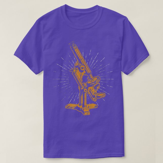 Camiseta Microscopio Microscopía Regalo Ciencia Biología Te (Diseño del anverso)