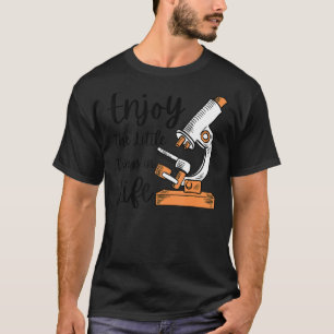 Camiseta Microscopio Para Hombres Biología De Mujeres Nervi