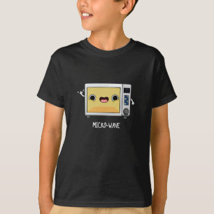 Camiseta Microwave Funny Pun Dark BG