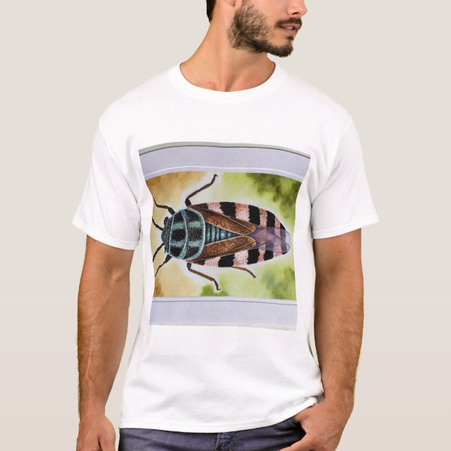 Camiseta Micurus insect painting 010824IREF251 - Watercolor (Anverso)