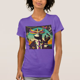 Camiseta Mid Century Retro 60s Mardi Gras The Smoking Man