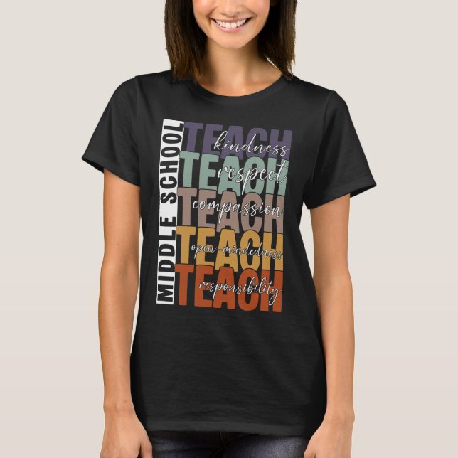 Camiseta Middle School Teach (Anverso)