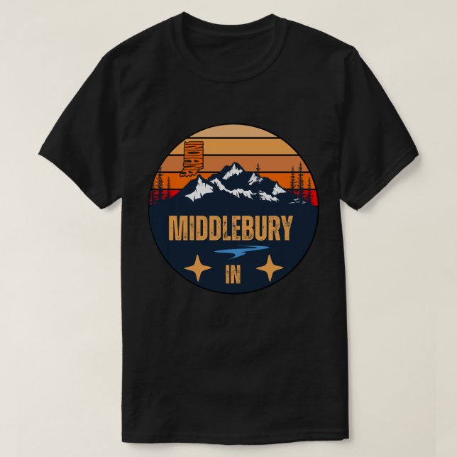 Camiseta Middlebury, Indiana (Diseño del anverso)