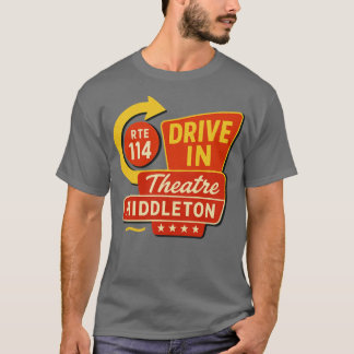 Camiseta Middleton Rt 114 Drive-In Middleton, MAMÁES Retro 
