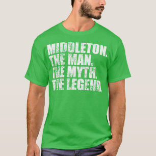 Camiseta MiddletonMiddleton Nombre de la familia Middleton