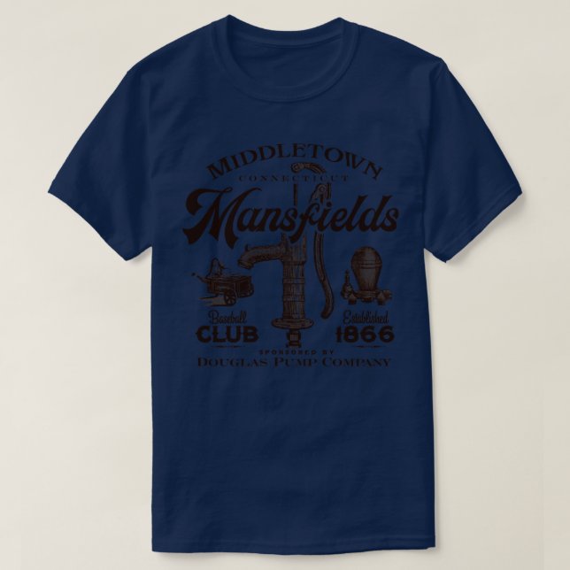 Camiseta Middletown Mansfields (Diseño del anverso)