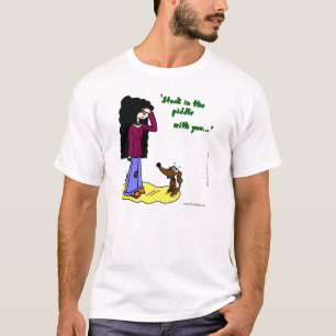 Camiseta Midge "Atrapado En El Piddle Contigo" Adulto Básic