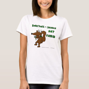 Camiseta Midge "BARKTINI SHAKED NOT FURRED" MUJERES Tee