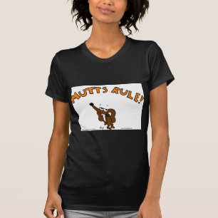 Camiseta Midge MUTTS RULE Womens Petite T-Shirt