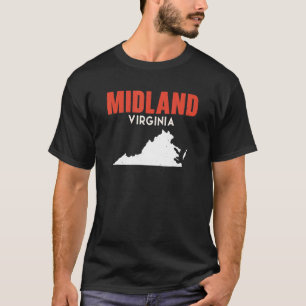 Camiseta Midland Washington Estados Unidos América Travel W