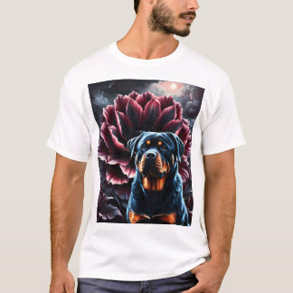 Camiseta Midnight Bloom Guardian – Eternal Bloom Companions