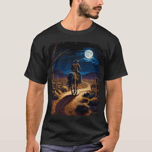 Camiseta Midnight Cowboy Adventure (Anverso)