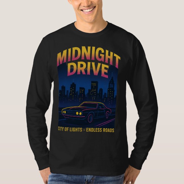 Camiseta Midnight Drive (Anverso)