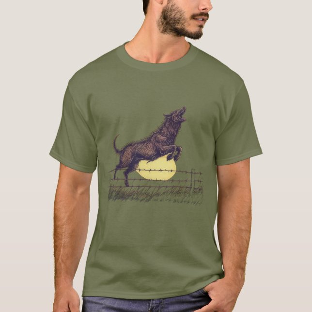 Camiseta Midnight Howler (Anverso)
