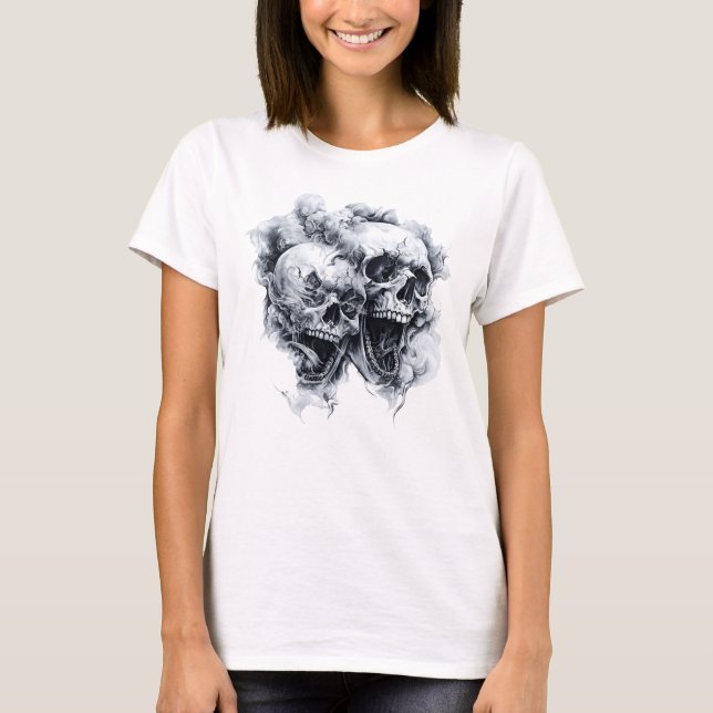 Camiseta Midnight Phantom Skull (Anverso)