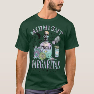 Camiseta Midnight Tequila Margaritas Lime Tequila Drink Mag