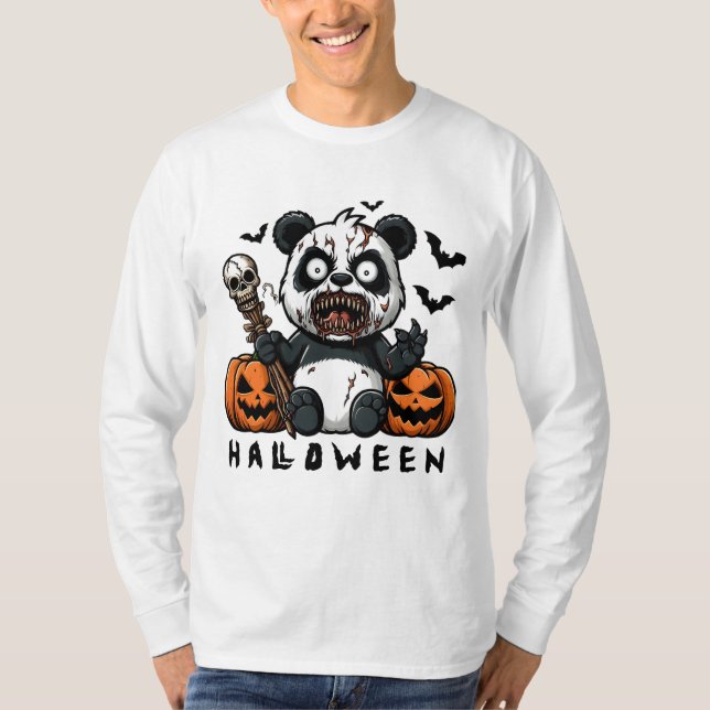Camiseta Midnight Zombie Panda (Anverso)