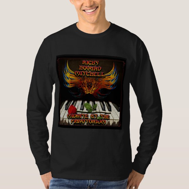 Camiseta Midnita en la manga larga del Pianotorium masculin (Anverso)