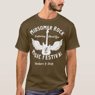 Camiseta Midsomer Rock Festival de Música Midsomer Murders