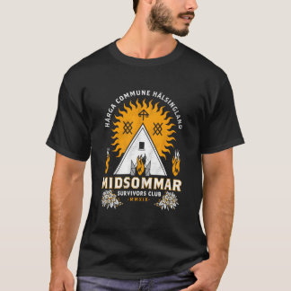 Camiseta Midsommar Survival Club Scary Horror Summer Festiv