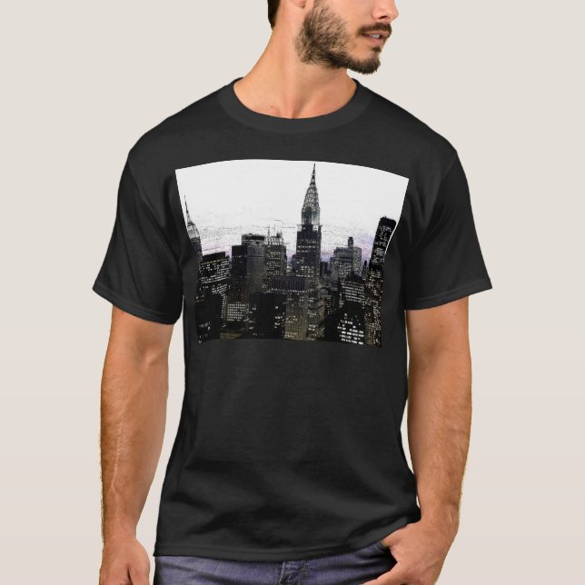 Camiseta Midtown de la ciudad de Nueva York (Anverso)