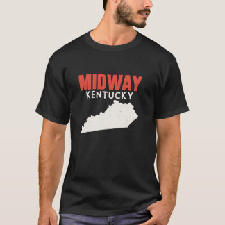 Camiseta Midway Kentucky USA State America Travel Kentuckia