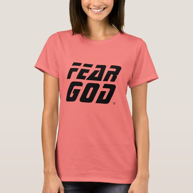 Camiseta Miedo a Dios (Anverso)