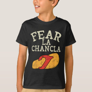 Camiseta Miedo a la Chancla Funny Cinco De Mayo Mexica