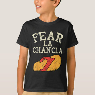 Camiseta Miedo a la Chancla Funny Cinco De Mayo Mexica