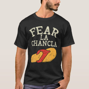 Camiseta Miedo a la Chancla Funny Cinco De Mayo Mexica