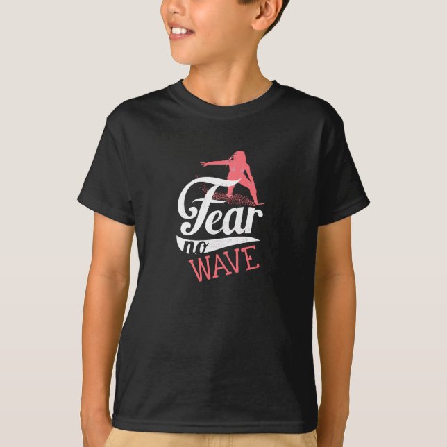 Camiseta Miedo a la no ola (Anverso)