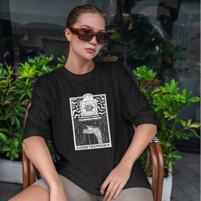 Camiseta Miedo A Los Cementerios (Subido por el creador)
