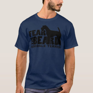 Camiseta Miedo a los divertidos regalos de barba para Aired