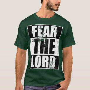 Camiseta Miedo a los hombres de regalo graciosos cristianos