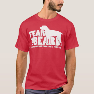 Camiseta Miedo a los regalos graciosos de barba para los ca