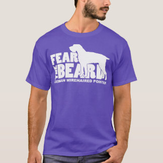 Camiseta Miedo a los regalos graciosos de barba para los ca