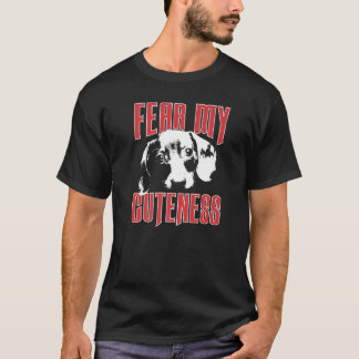 Camiseta Miedo a mi curalidad Beagle