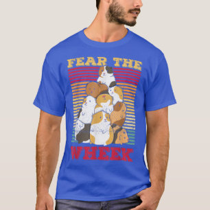 Camiseta Miedo al diseño del trigo para un nerd de cerdo gu