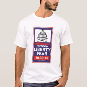 Camiseta Miedo de la libertad de la libertad