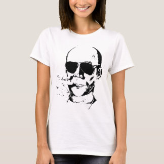 Camiseta Miedo de las mujeres de los hombres del cazador S